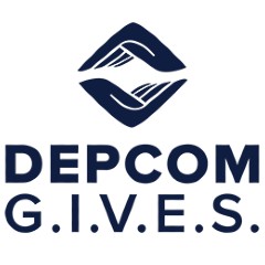 depcom gives logo